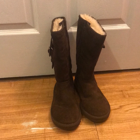 Long Brown Ugg Boots